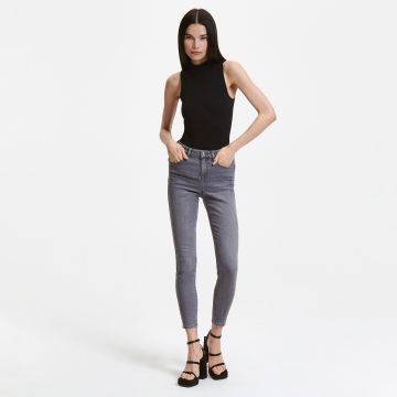 Reserved - Blugi slim push up - Gri Reserved - Blugi slim push up - Gri