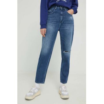 Tommy Jeans jeansi Mom Jean femei high waist