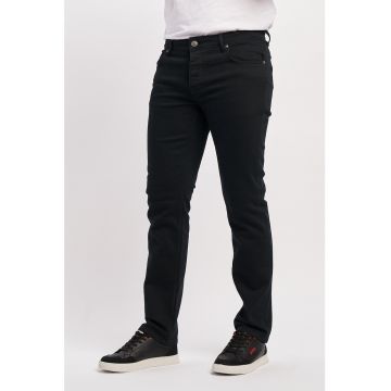 Blugi slim fit cu talie medie