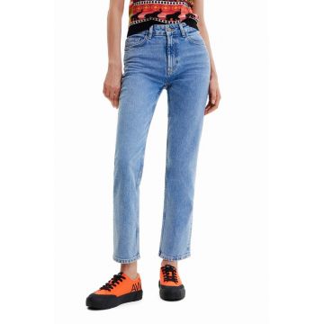 Desigual jeansi femei high waist