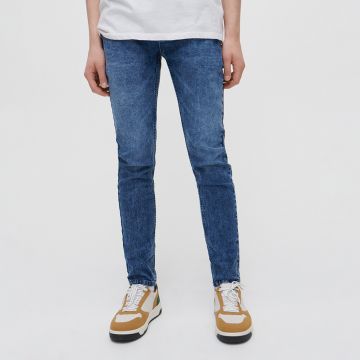 House - Blugi skinny cu talie medie - Albastru