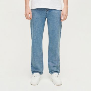 House - Blugi straight - Albastru