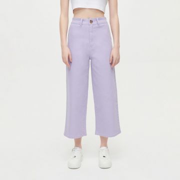 House - Fustă-pantalon din denim - Violet