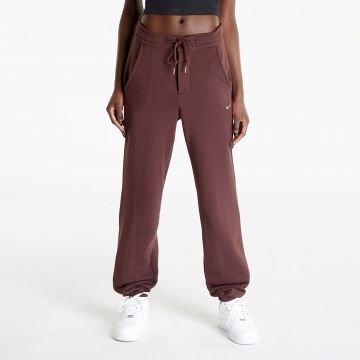 Nike Sportswear Modern Fleece Women's High-Waisted French Terry Pants Earth/ Plum Eclipse