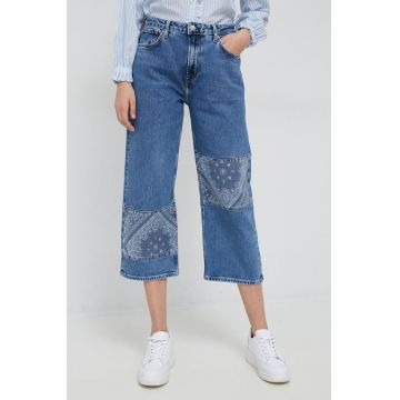 Pepe Jeans jeansi Ani Bandani femei medium waist