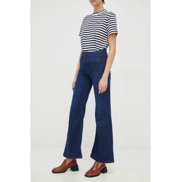 Pepe Jeans jeansi Willa Tripple femei high waist
