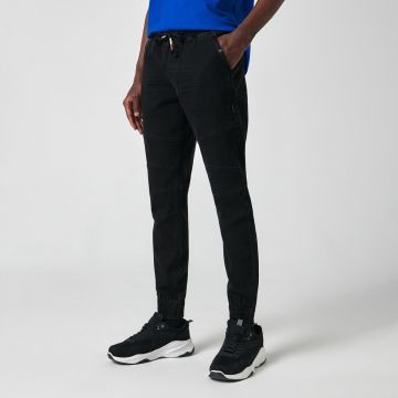 Sinsay - Blugi jogger slim - Negru