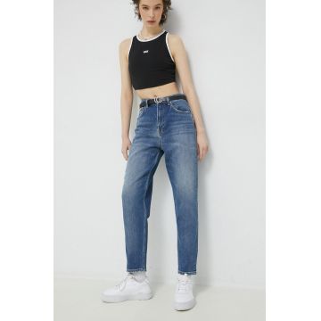 Tommy Jeans jeansi Mom Jean femei high waist