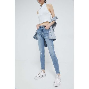 Tommy Jeans jeansi Sylvia femei high waist