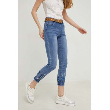 Answear Lab jeansi x colecția limitată SISTERHOOD femei high waist