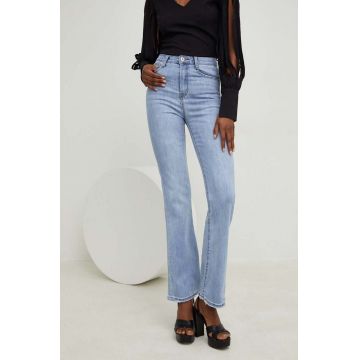 Answear Lab jeansi x colecția limitată SISTERHOOD femei high waist