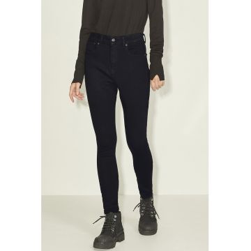 Blugi skinny cu talie inalta