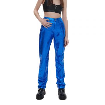 Cropp - Blugi straight - Albastru