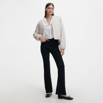 Reserved - Blugi flared - Negru Reserved - Blugi flared - Negru