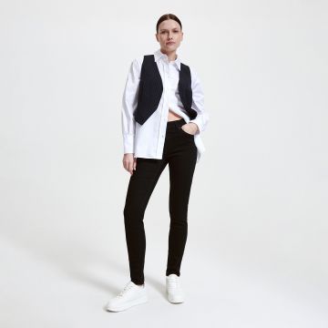 Reserved - Blugi slim cu talie medie - Negru Reserved - Blugi slim cu talie medie - Negru