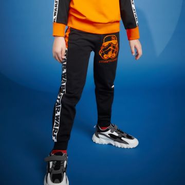 Sinsay - Pantaloni sport jogger Star Wars - Negru Sinsay - Pantaloni sport jogger Star Wars - Negru