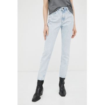 American Vintage jeansi femei high waist