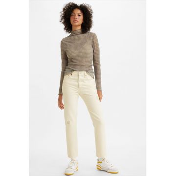 Blugi crop cu croiala dreapta 501®