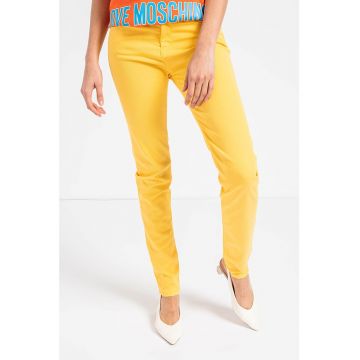 Blugi skinny cu 5 buzunare