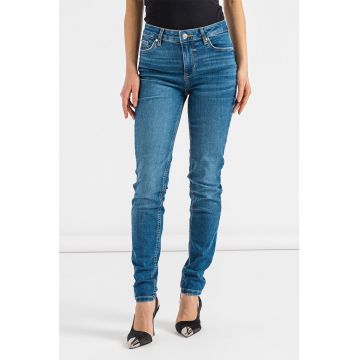 Blugi skinny cu 5 buzunare