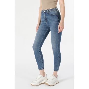 Blugi skinny cu talie inalta Diana