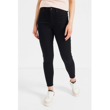 Blugi skinny cu talie medie