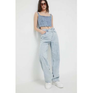 Karl Lagerfeld Jeans jeansi femei high waist