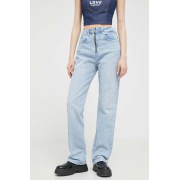 Karl Lagerfeld Jeans jeansi femei high waist