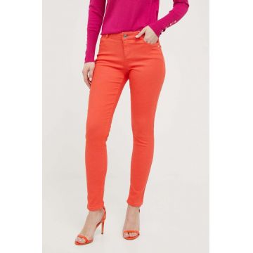 Morgan jeansi femei, culoarea portocaliu