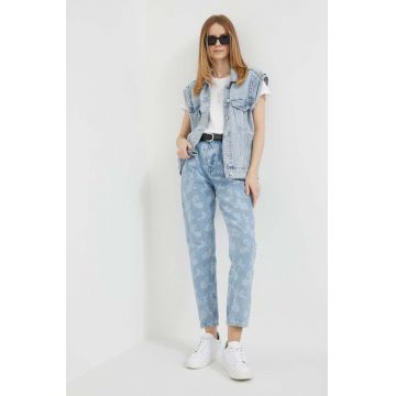 Pepe Jeans jeansi femei high waist