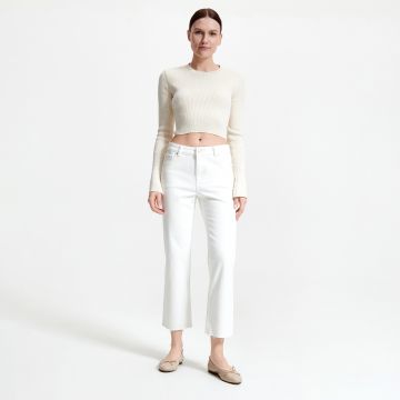 Reserved - Blugi flare - Ivory Reserved - Blugi flare - Ivory