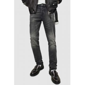 AllSaints jeansi barbati, culoarea negru