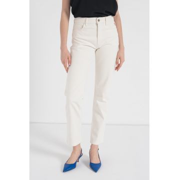 Blugi crop drepti