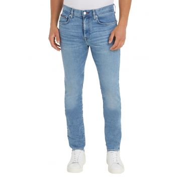 Blugi skinny cu aspect decolorat Layton