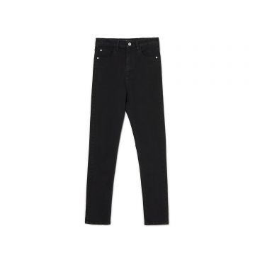 Cropp - Blugi skinny - Negru