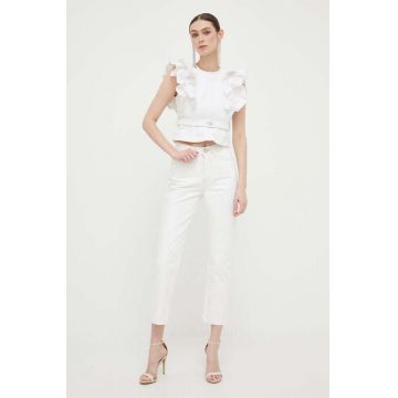 Custommade jeansi femei high waist