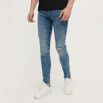 House - Blugi skinny - Albastru