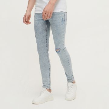 House - Blugi skinny - Albastru