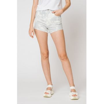 JdY - Pantaloni scurti din denim cu model tie-dye