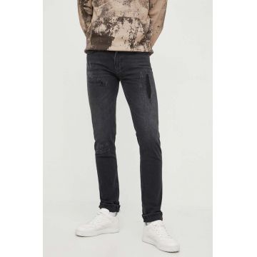 Just Cavalli jeansi barbati, culoarea gri