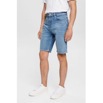 Pantaloni scurti de denim din amestec de lyocell