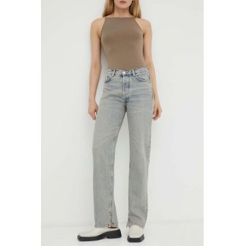 Samsoe Samsoe jeans Susan femei high waist Samsoe Samsoe jeans Susan femei high waist