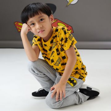 Sinsay - Pantaloni jogger cu Batman - Gri deschis Sinsay - Pantaloni jogger cu Batman - Gri deschis