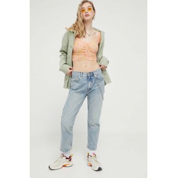 Superdry jeansi femei high waist