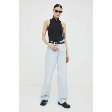 Wrangler jeansi Mom Relaxed femei high waist