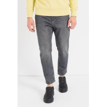 Blugi crop relaxed fit