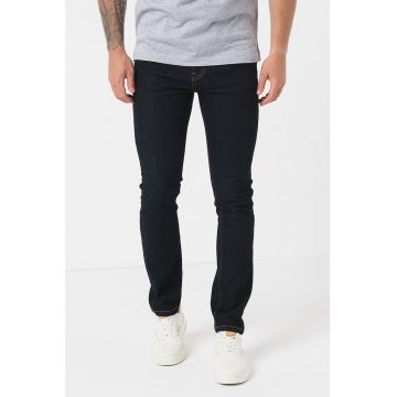 Blugi skinny cu talie medie
