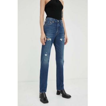 Levi's jeansi 501 femei high waist