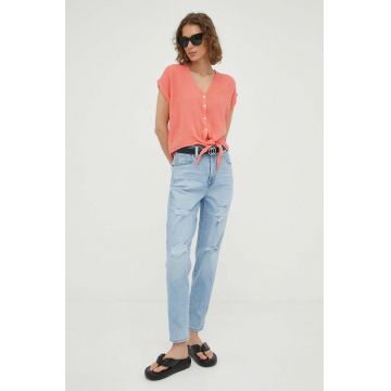 Levi's jeansi HIGH WAISTED MOM JEAN femei high waist