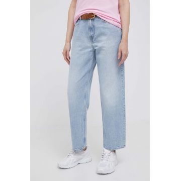 Pepe Jeans jeansi DOVER femei high waist